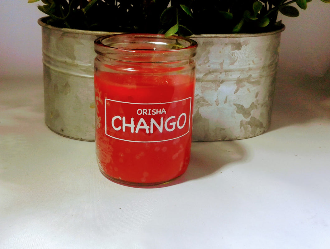 50 hour Orisha Chango Candle