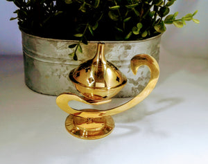 Brass Aladdin Style Charcoal/cone Burner