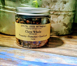 Whole Clove 4 oz Jar Full