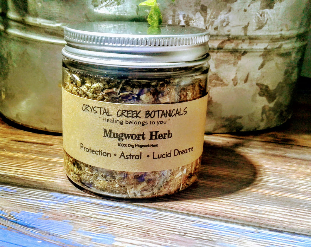 Mugwort Herb 4 oz Jar Full