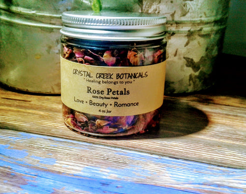 Rose Petals 4 oz Jar Full