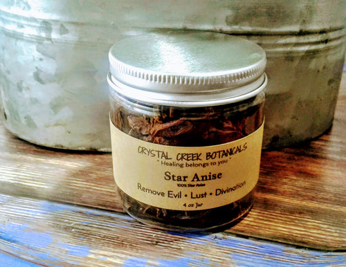 Star Anise 4 oz Jar Full