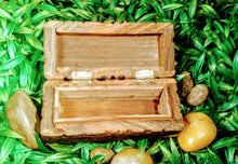 Small Triple moon Wooden Box