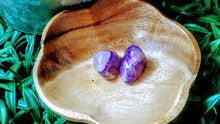 Amethyst Tumbled Stones (2 piece)
