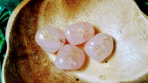 Rose Quartz Reiki Healing Symbol Set