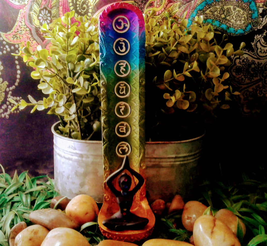 7 Chakra Yoga Incense Burner