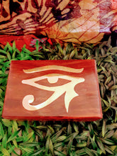 Wooden Eye of Horus Box